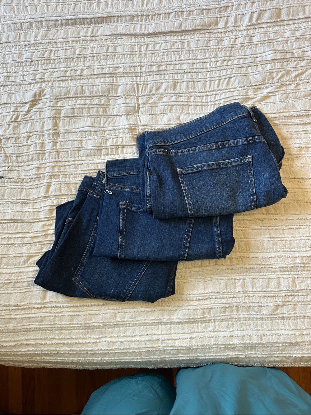 Bundle of 3 Old Navy high-waisted denim shorts